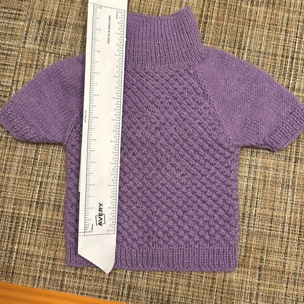 Purple Cat sweater